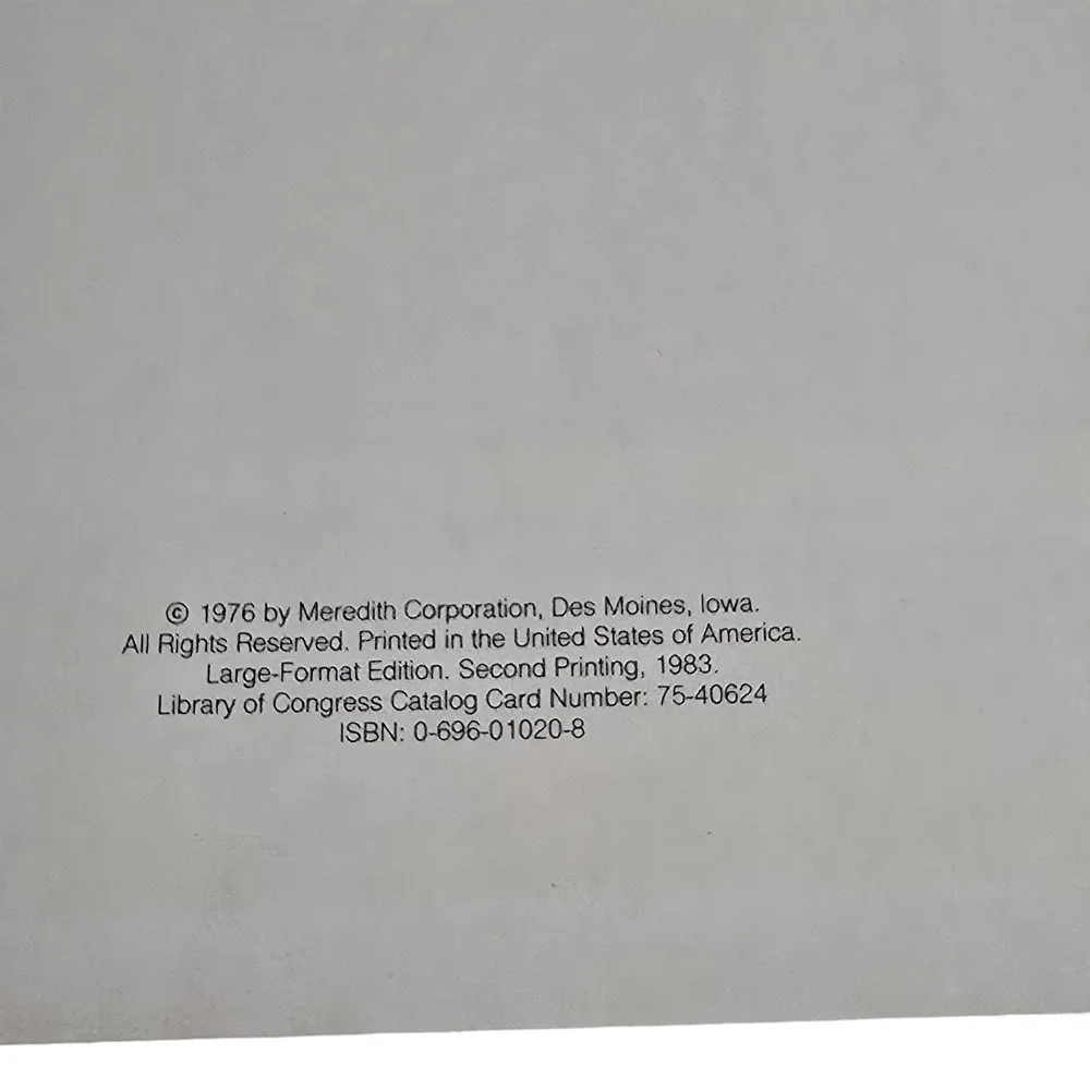 1976 CROCKERY COOKER COOK BOOK Hardcover Book‎ by BETTER HOMES & GARDENS
